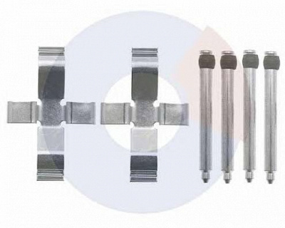 CARRAB BRAKE PARTS 2111 -  Комплектующие, колодки дискового тормоза